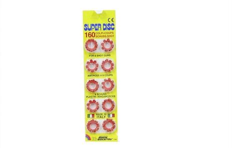8 Shot Ring Caps - 72 Shots ( ONLY SOLD in Carton of 24 ) - All Brands Toys  Pty Ltd