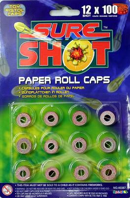 paper roll caps